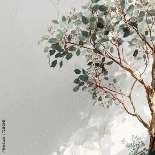 Obraz Elegant Eucalyptus Branch Design