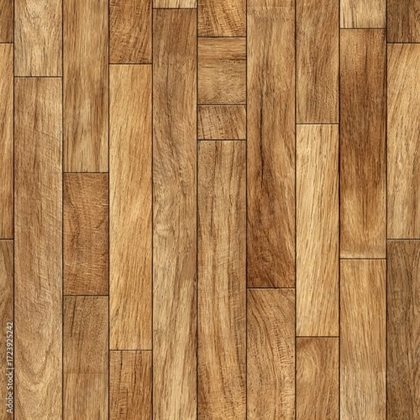 Fototapeta Wooden parquet floor texture