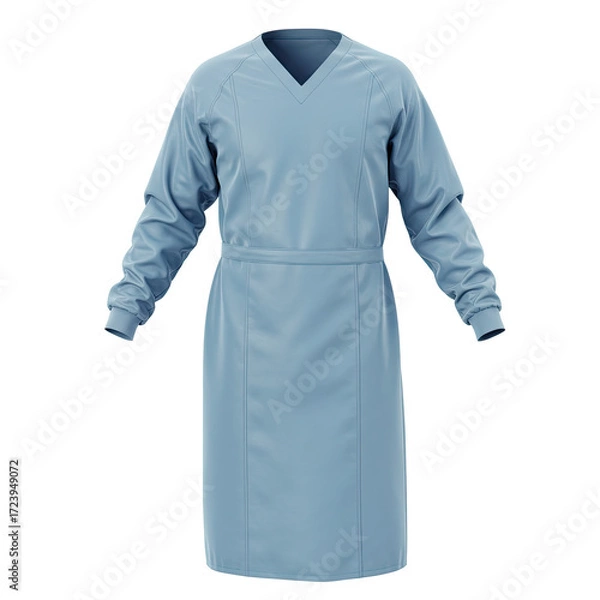 Obraz surgical gown on white background