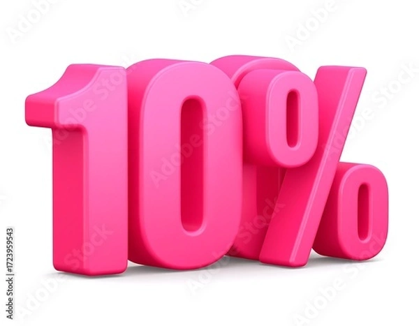 Obraz 3D pink 10% discount