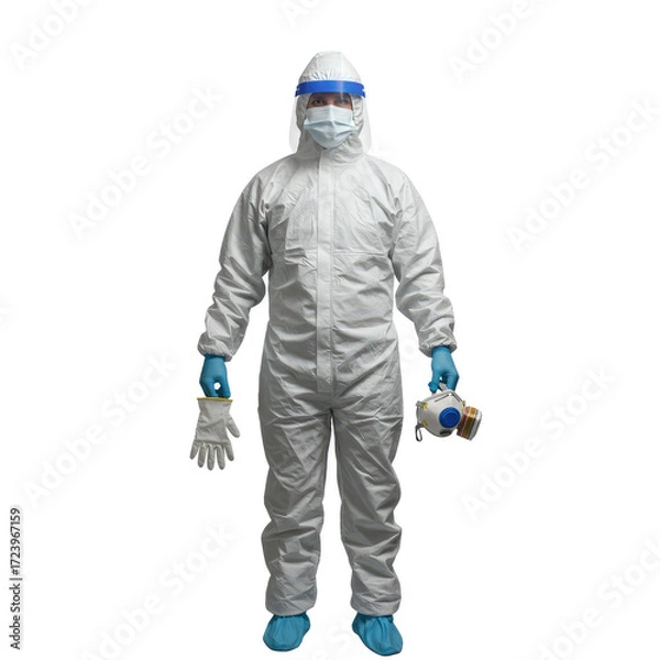 Obraz PPE Kit on white background