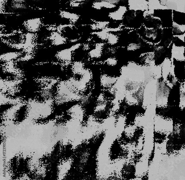 Fototapeta Graphic seamless background. Grunge texture with a beautiful pattern. For fabric, paper, and more. Art texture. Hand-drawn lines, splashes of paint, and blurred effects. Grunge texture.Grunge design.