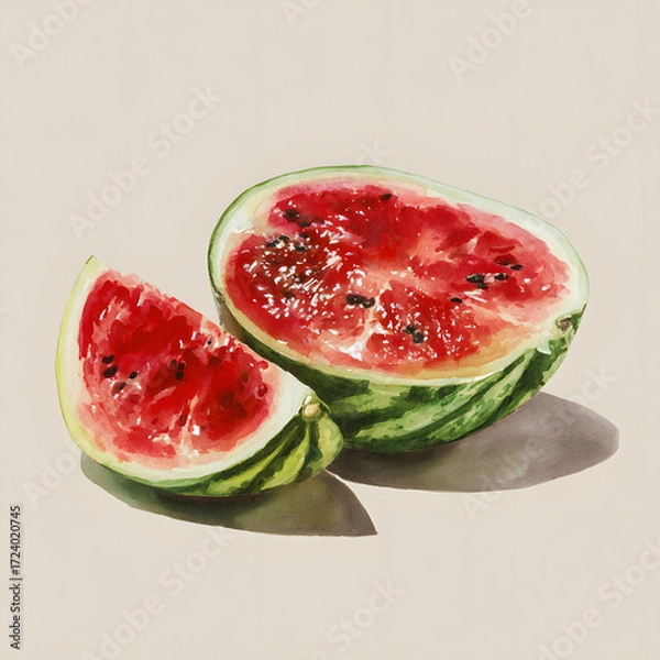 Obraz slice of watermelon
