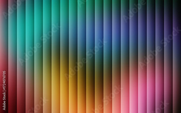 Fototapeta Gradient Stripes Abstract Background Multicolored Texture Design