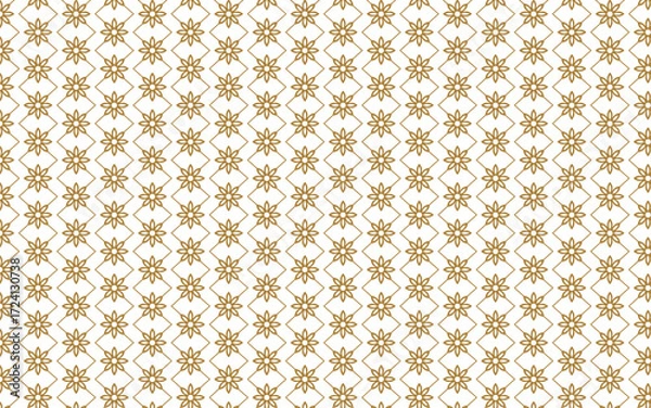 Fototapeta vector seamless pattern with floral pattern