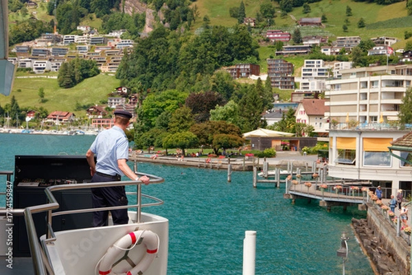 Fototapeta Ship captain