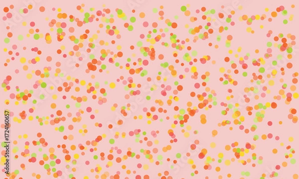 Fototapeta Abstract Confetti Background with Vibrant Colors and Playful Design for Celebrations and Festive Occasions Creating a Cheerful and Joyful Atmosphere Perfect for Graphic Design Projects
