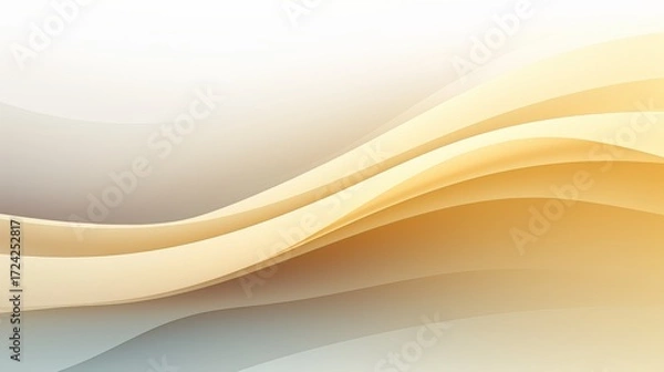 Fototapeta Wave of light and dark colors with a white background. The colors are warm and inviting. The image is abstract and open to interpretation