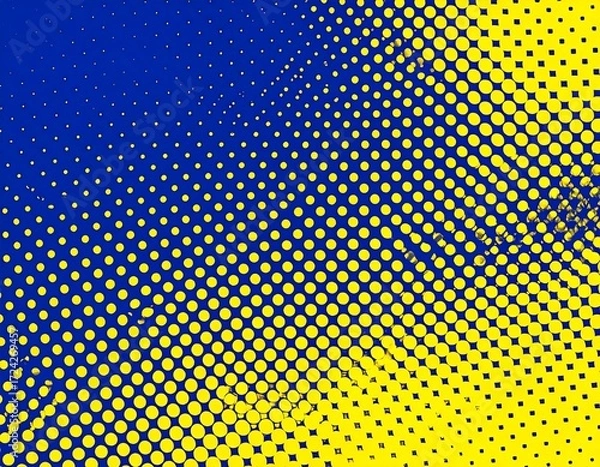 Obraz Abstract halftone gradient