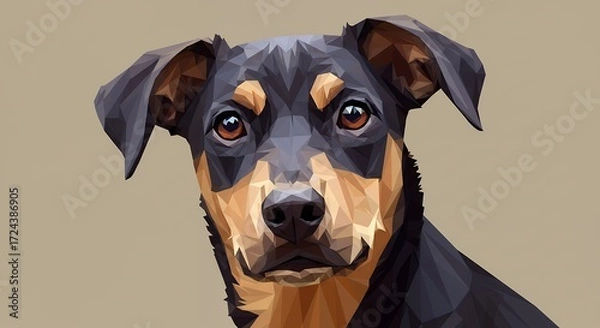 Obraz Portrait of a dog