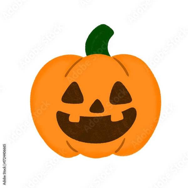 Obraz ハロウィン素材｜かぼちゃランタン