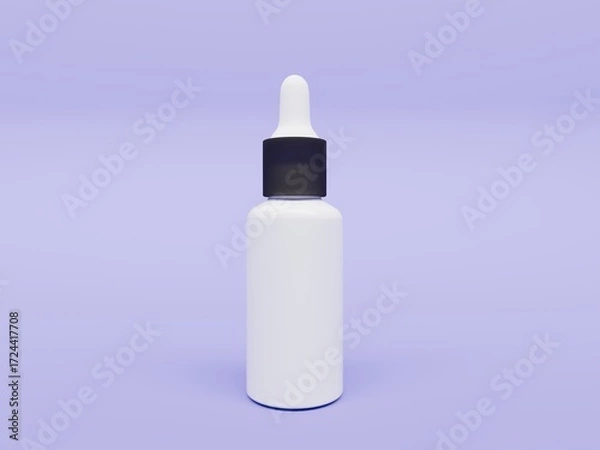 Obraz Dropper Bottle Skincare Packaging Mockup