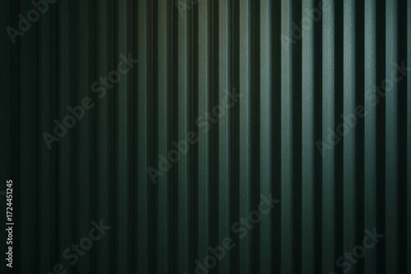 Obraz Dimmed lighting on a green iron-textured backdrop