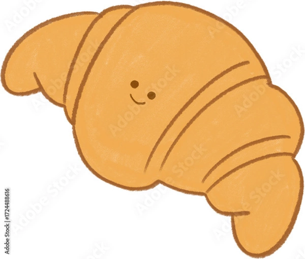 Fototapeta 250728_귀여운 크로아상