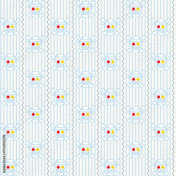 Fototapeta Stripe Seamless Colorfull Pattern Printable