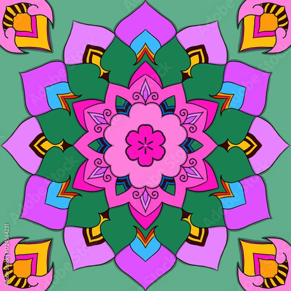 Obraz abstract colorful background