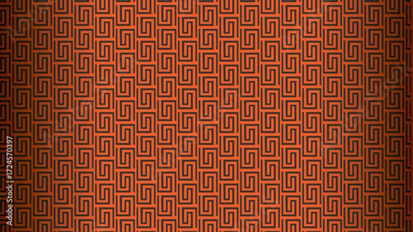 Fototapeta Chinese vector pattern coloured