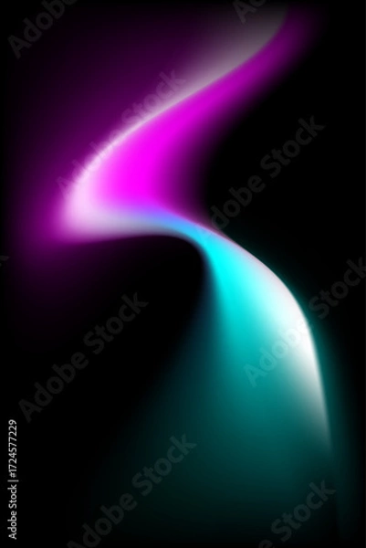 Fototapeta abstract colorful gradient background for design as banner, ads, and presentation concept