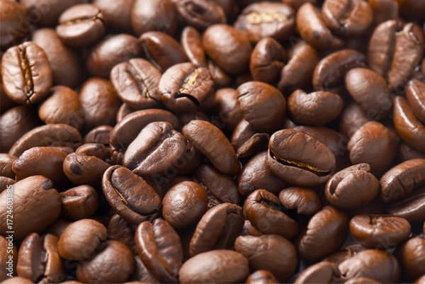 Obraz coffee beans background
