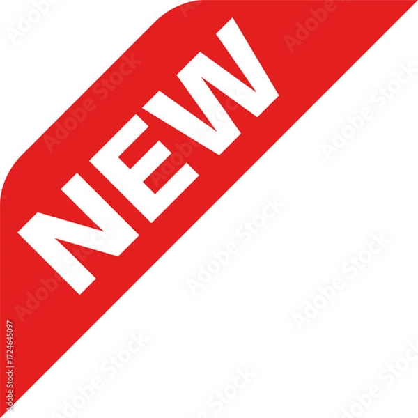 Obraz new label vector for product cover