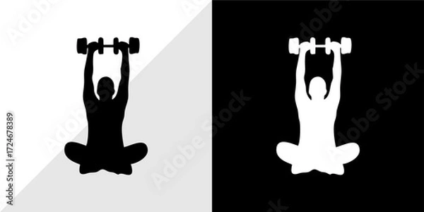 Obraz human hand vector illustration