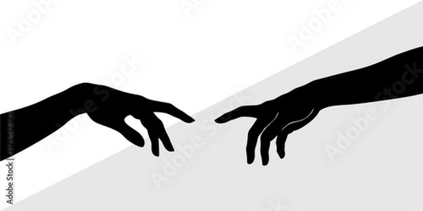 Obraz hands vector illustration