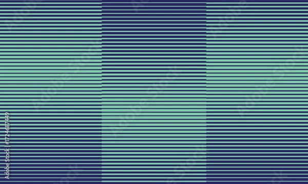 Fototapeta abstract light green colour halftone thik to thin vertical line pattern with blue background