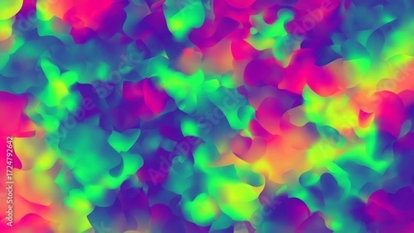 Fototapeta Light glowing lamp different backdrop scene effects background