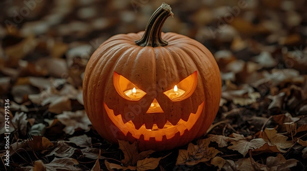 Obraz Halloween Pumpkin  or Jack-o’-Lantern