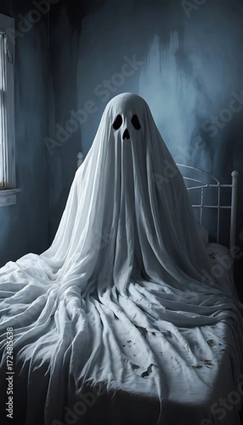 Obraz scary Halloween ghost