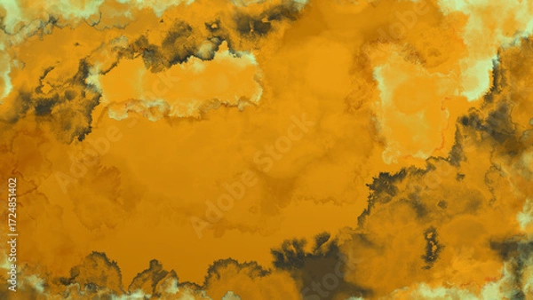 Obraz Vibrant abstract galaxy clouds gradient background.