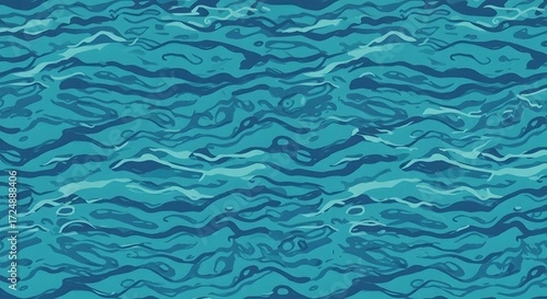 Fototapeta Abstract water pattern