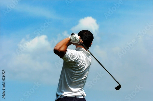 Obraz golfer