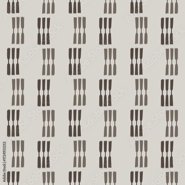 Fototapeta Japanese Tribal Motif Vector Seamless Pattern