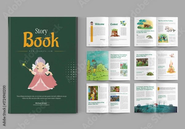 Obraz Creative Story Book