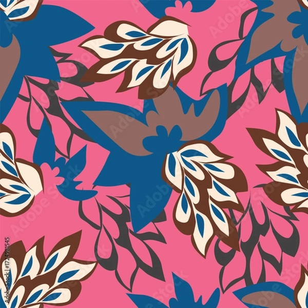Obraz seamless floral pattern