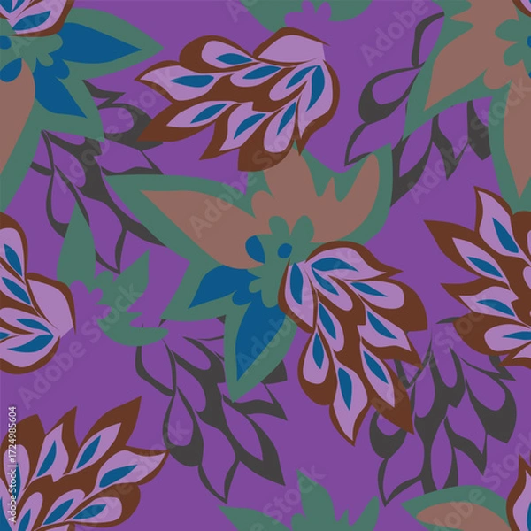 Obraz seamless floral pattern