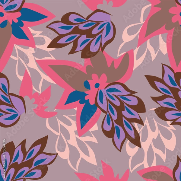 Obraz seamless floral pattern