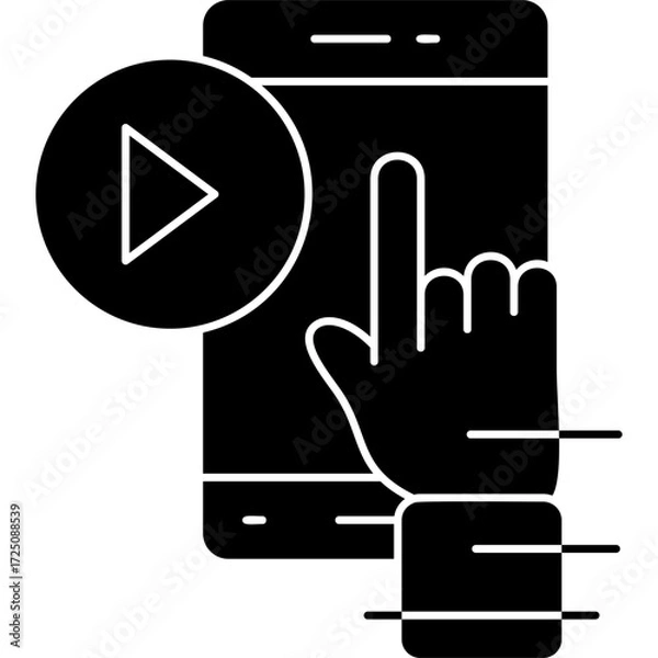 Obraz Smartphone Icon Vector Element