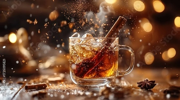 Obraz Hot spiced beverage image