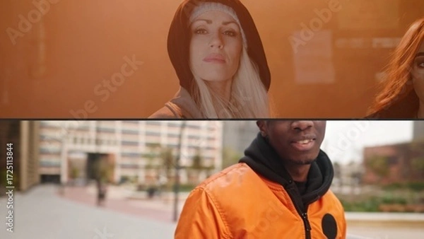 Fototapeta Multiscreen Horizontal Transitions -2 Split Screen