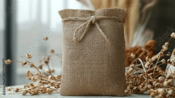 Obraz Burlap pouch