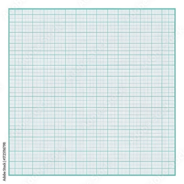 Fototapeta Abstract grid pattern isolated on white background