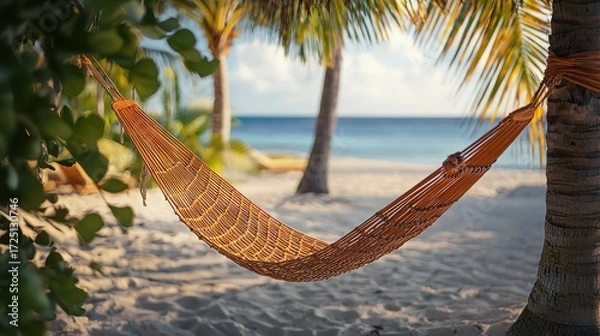 Obraz Tropical beach hammock