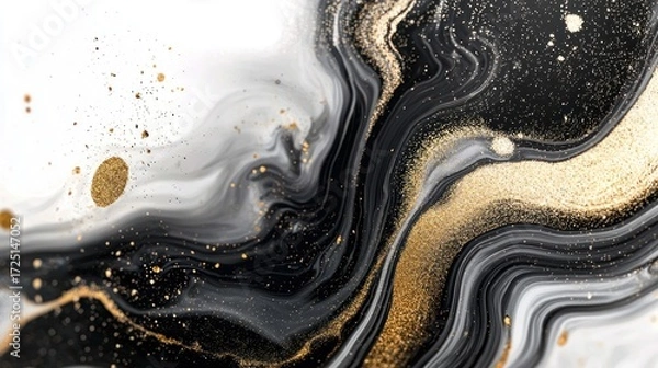 Obraz Abstract marbled design