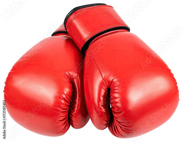 Obraz Pair of red boxing gloves (3)