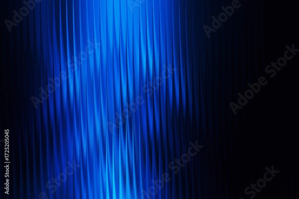 Obraz Abstract Blue Draped Fabric Background Texture for Design