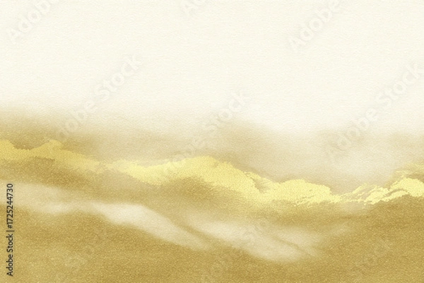 Obraz 金泊の屏風　和風柄　AI生成画像