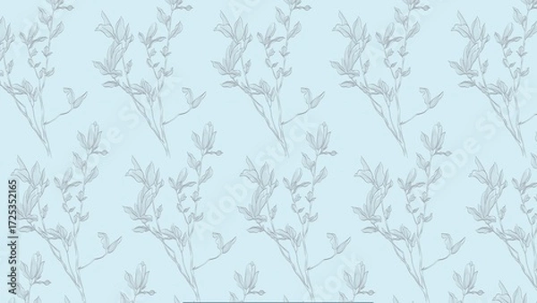 Fototapeta Botanical PowerPoint Backgrounds Bundle – 19 Floral Slides for Presentations, Product Display & Digital Use

