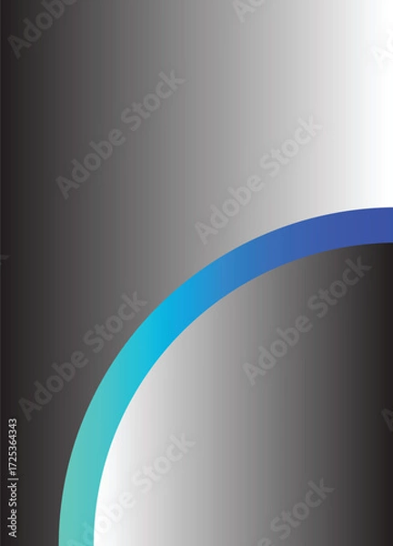 Obraz abstract blue background with place for text